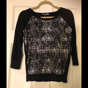 DKNY 3/4 long sleeve top